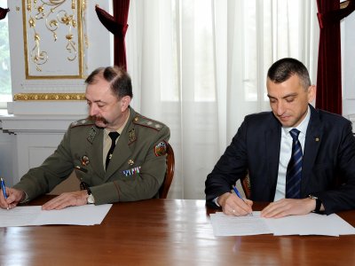 Подписахме меморандум за сътрудничество с Военната академия Г. С. Раковски