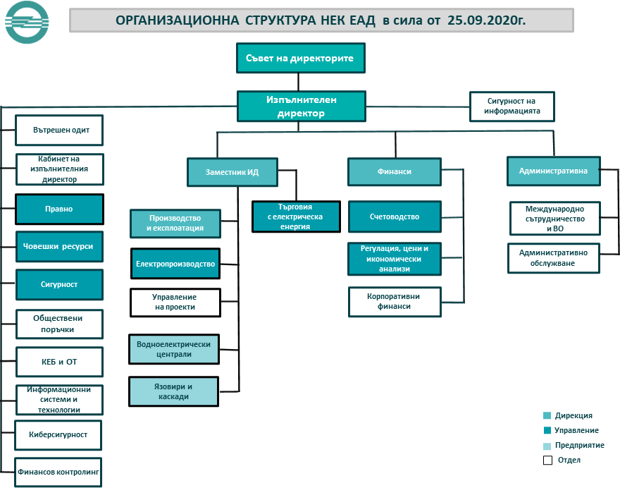 Организационная структура общества образец